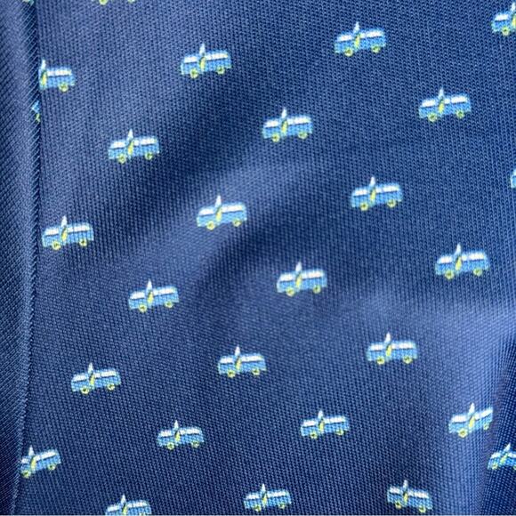 Pro Tour Golf Polo XXL Mens Blue Bus Short Sleeve Casual Active Resort Wear - Picture 10 of 12